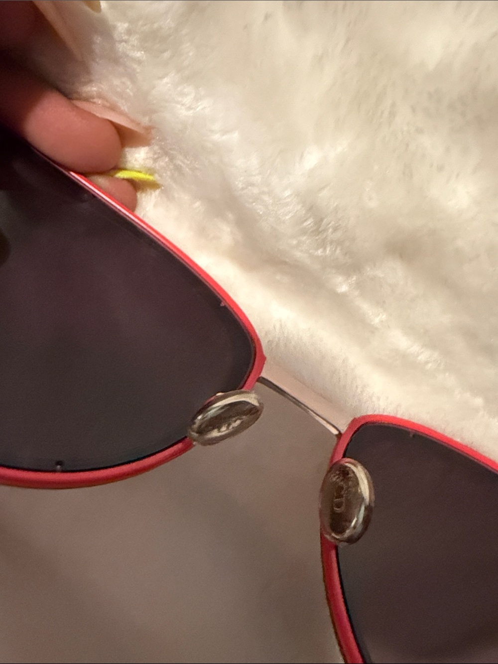 Christian Dior Sculpt Pink Cat Eye Sunglasses w/ Box, Case & Cloth - Picture 5 of 10